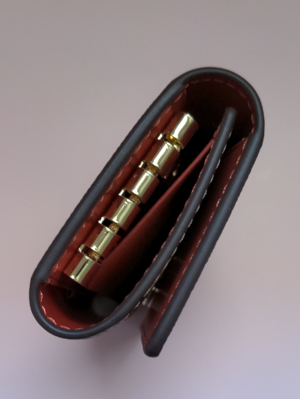 Coach X Peanuts 5 Key Case Wallet In Signature Canvas Snoopy Woodstock Print - Picture 10 of 10